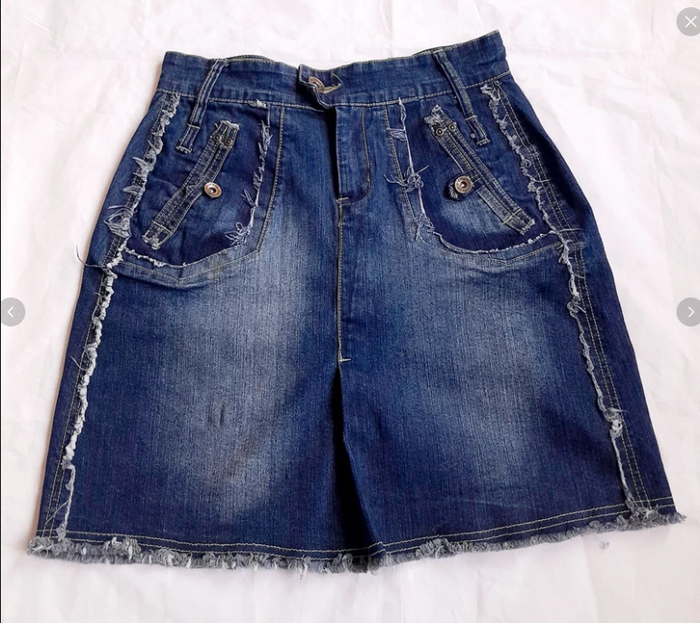 Mini jupe en jean Ella jeans taille S