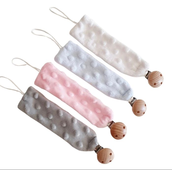 Attache tétine minky