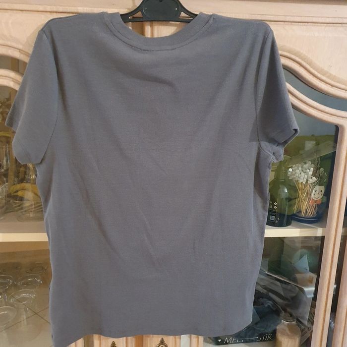 Tee-shirt Femme Couleur gris souris Taille XL Cache-cache - photo numéro 4