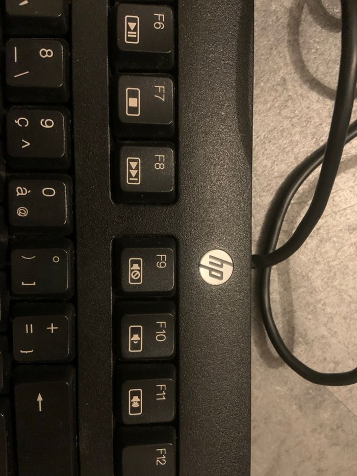 Clavier filaire HP - photo numéro 2