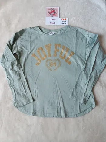 T-shirt 12 ans tape à l'oeil