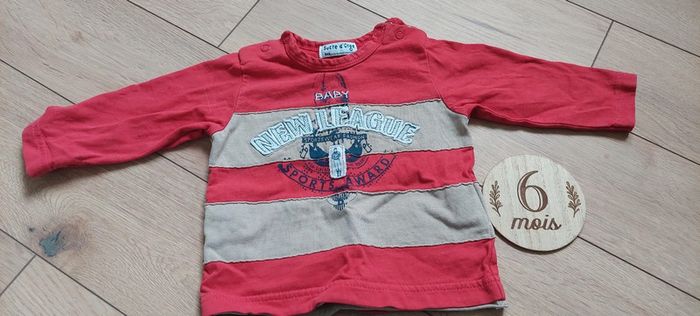 T shirt manche longue 6 mois