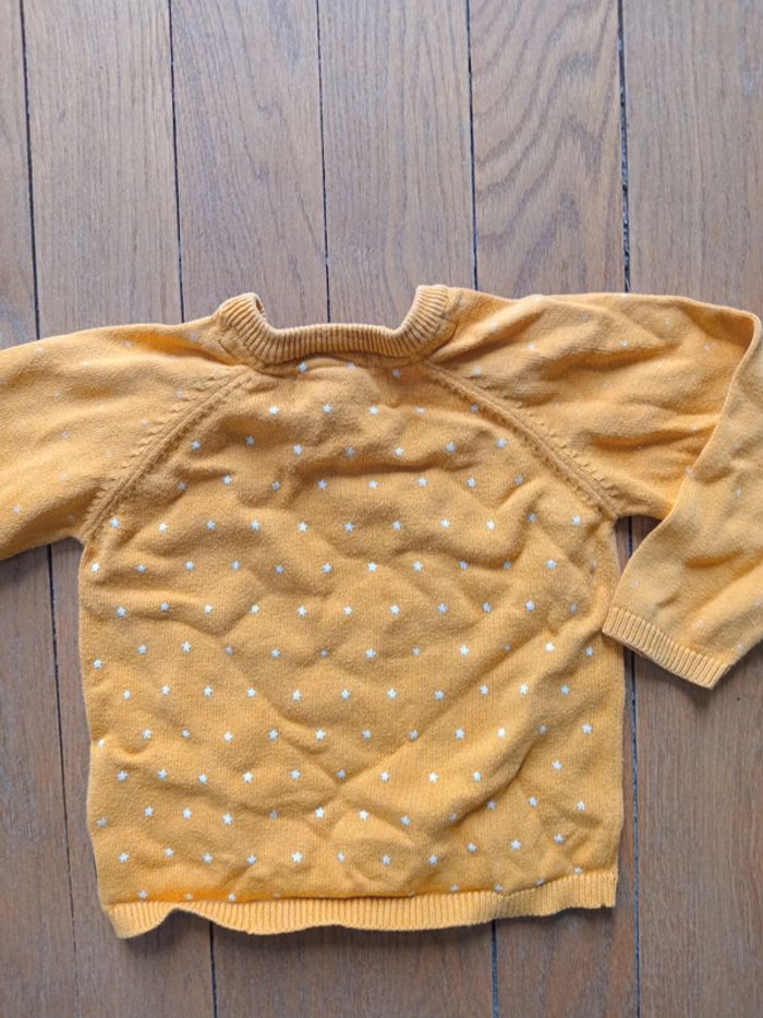 Pull fille 18 mois Mes Petits cailloux coton - photo numéro 5