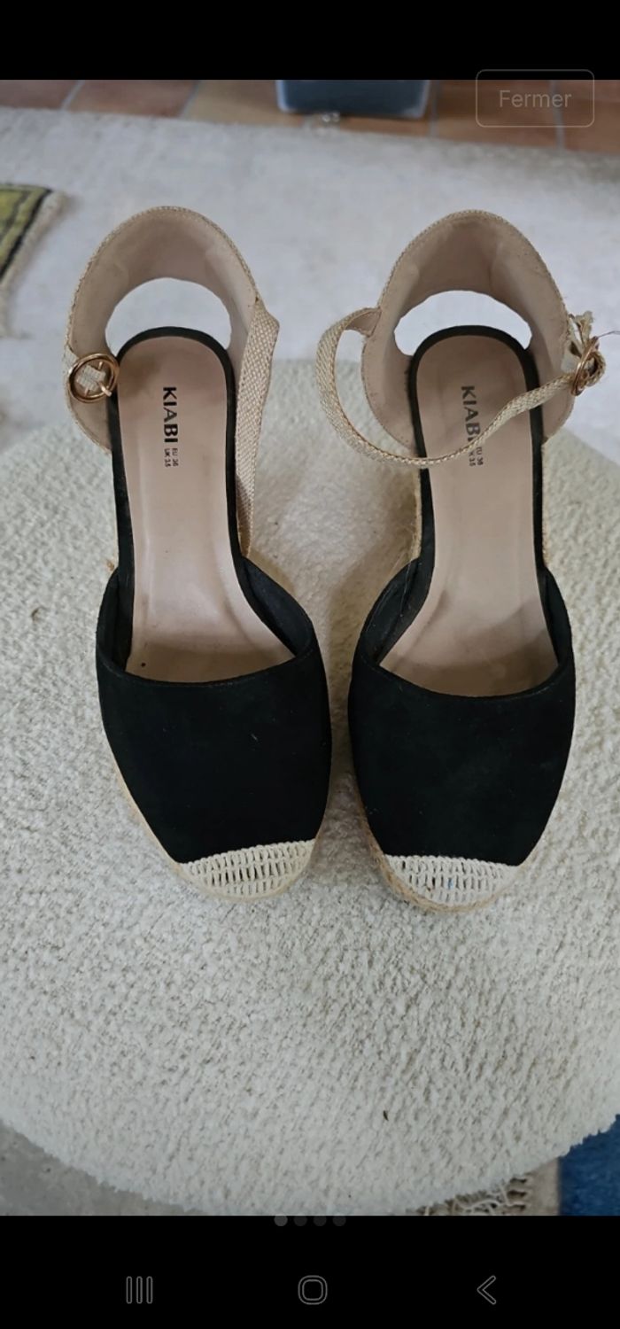 Chaussure talon compense - photo numéro 3