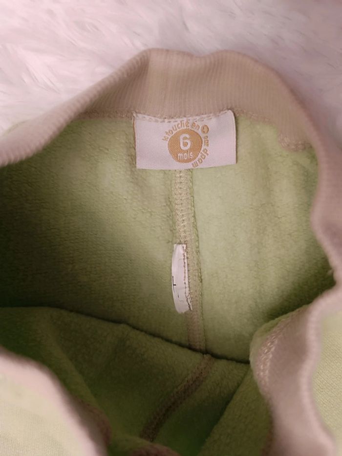 Ensemble 2 pièces Sweat et Jogging T. 6 mois DPAM - photo numéro 7