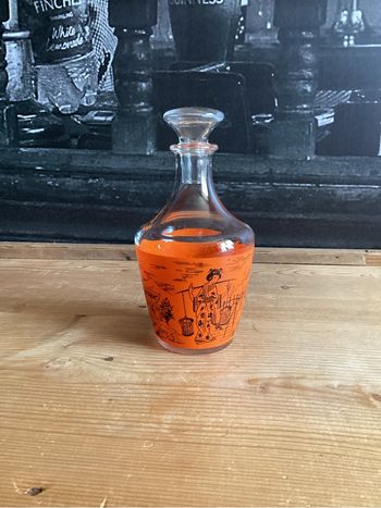 Carafe vintage  Motif japonais 