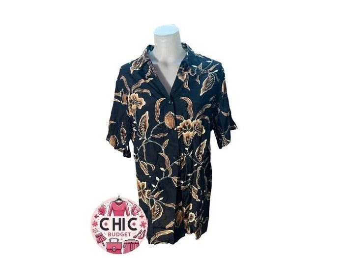 Chemise Noire - Daxon - Taille 50 - Parfait État.