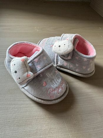 Chaussons chat hiver