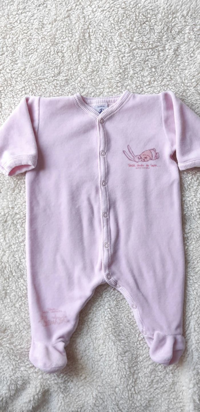 Pyjama velours 3 mois