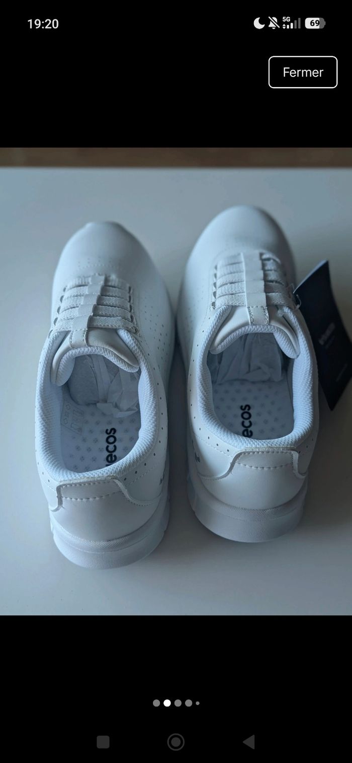 Chaussures médicale Suecos Erik blanc - photo numéro 2