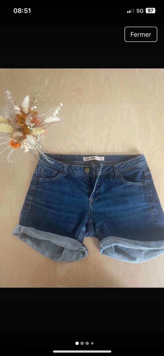 Short en jeans taille S