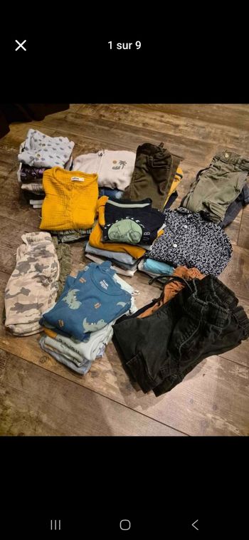 Lot vêtements garçon 3ans