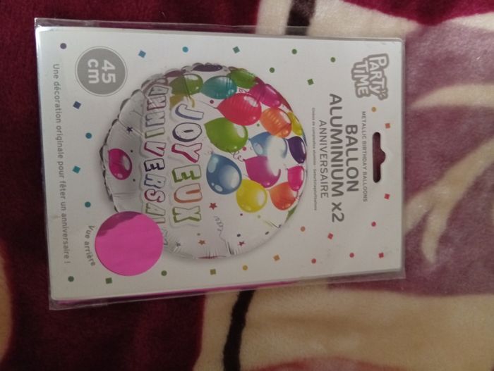 Ballon anniversaire