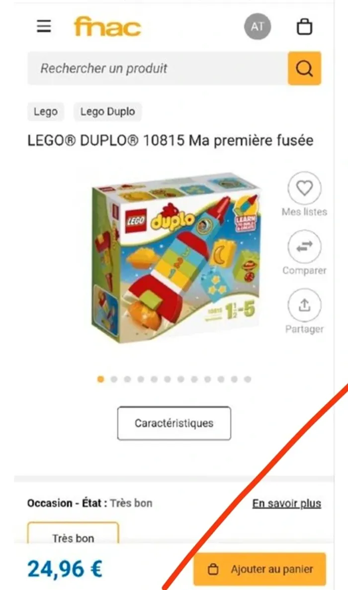 Lego Duplo ma première fusée - photo numéro 7