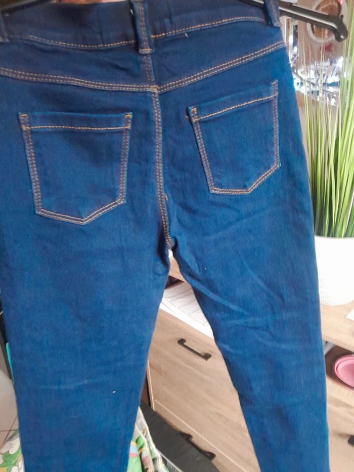 Leggings fille 7-8 ans denim co - photo numéro 3