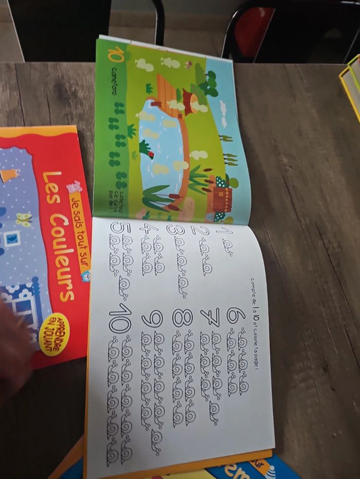 Lot 3 livres je sais tout sur les chiffres les couleurs les vêtements - photo numéro 6