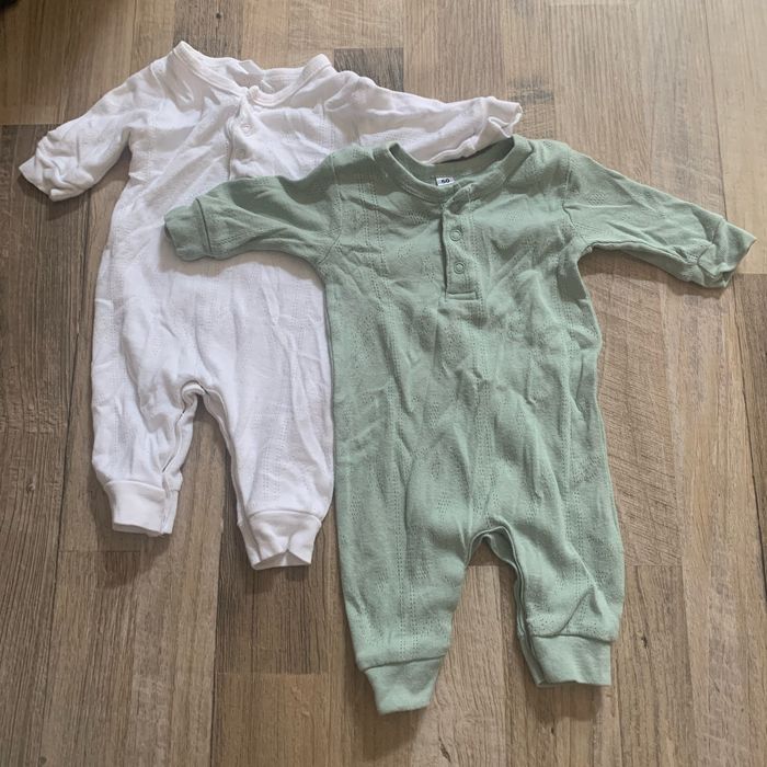 Lot deux combinaisons coton