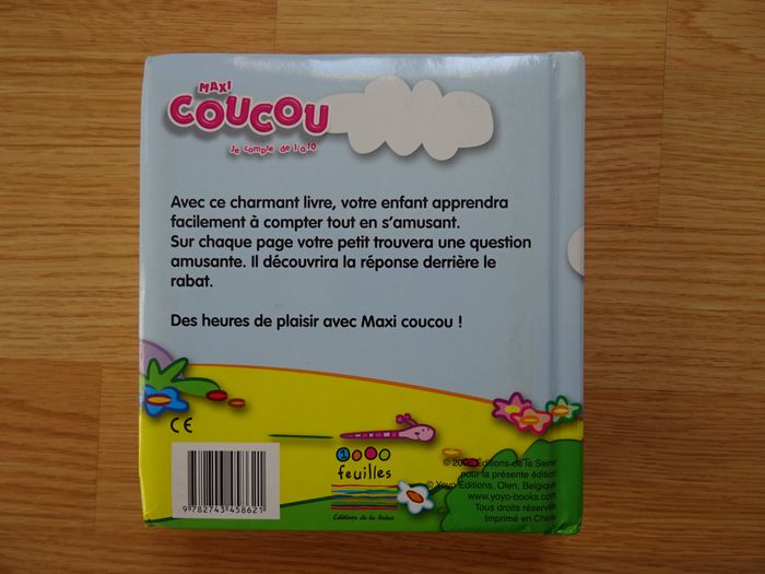 Livre Maxi Coucou "Je compte de 1 à 10 - photo numéro 2