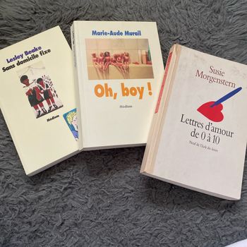 Lot de 3 livres
