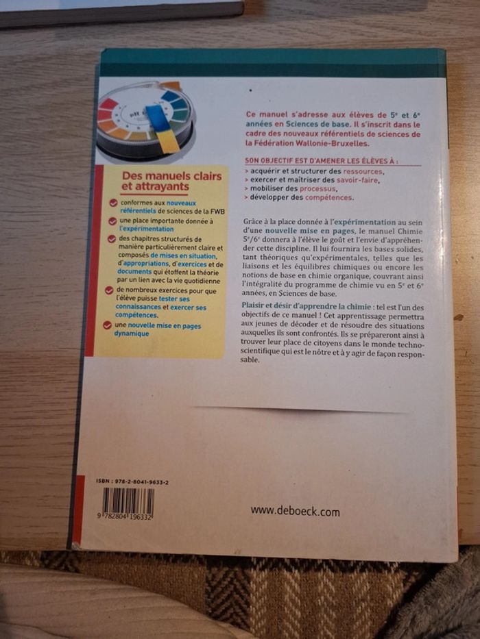 Chimie 5 e et 5 e - photo numéro 2