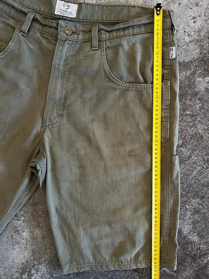 Short cargo workwear homme Tyndale 36x34 Pantaloncini carpentiere uomo Zimmermannsshorts Herren - photo numéro 5