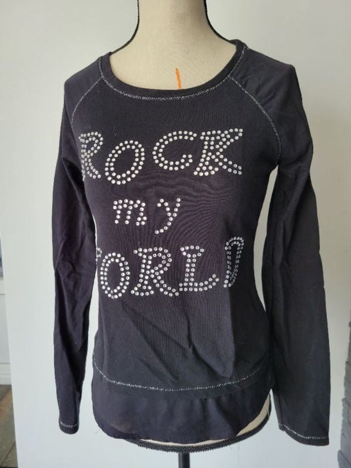 Tee shirt/pull fin taille s