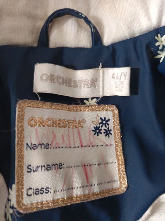 Manteau bleu orchestra bleu marine - photo numéro 4