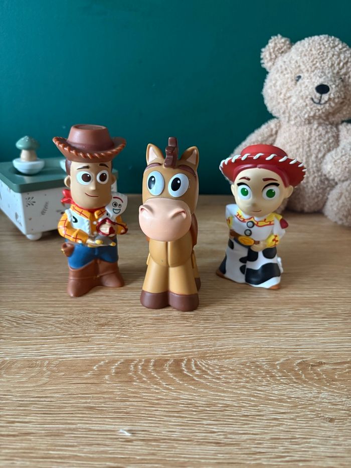 Lot de 3 figurines pour le bain