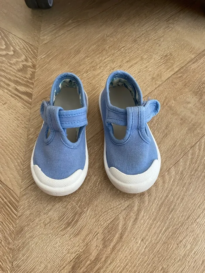 Ballerines bleu taille 22 Gemo - photo numéro 2