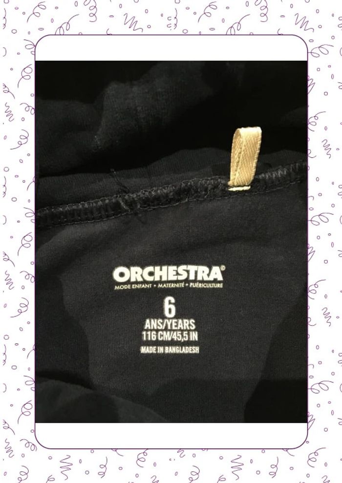 T-shirt col roulé marine orchestra - photo numéro 3