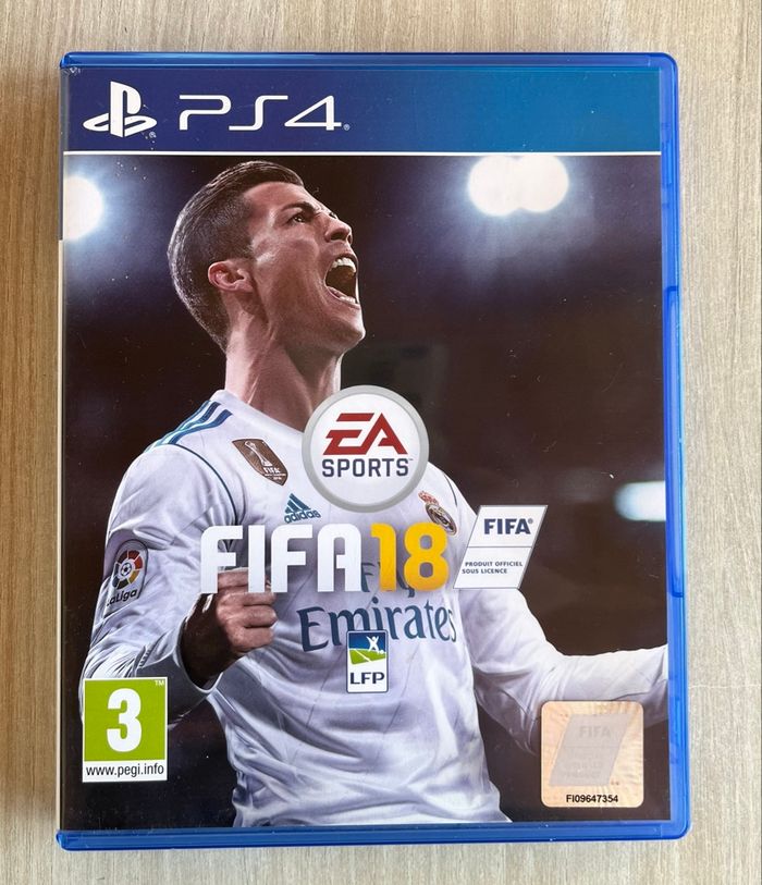 Jeu play 4 FIFA 18