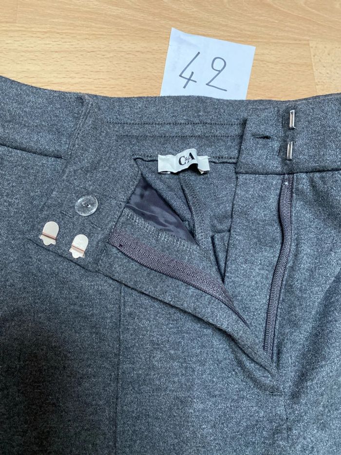 Pantalon gris 42 C&A Neuf - photo numéro 5