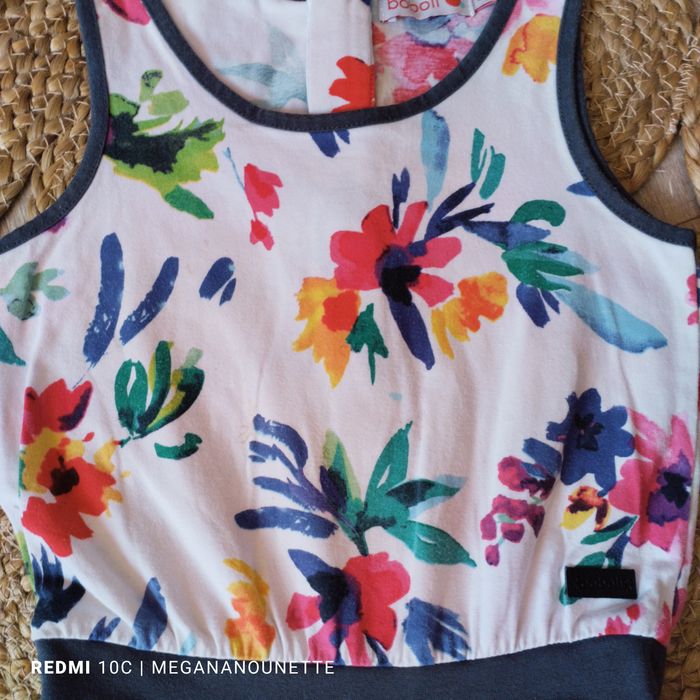 🌺 Combi‑short fleurie – 5 ans / 110 cm – Boboli – Très bon état - photo numéro 5