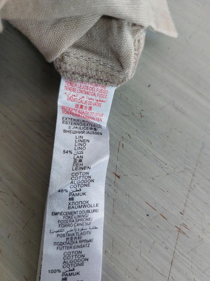 Salopette légère en lin 3M - photo numéro 4