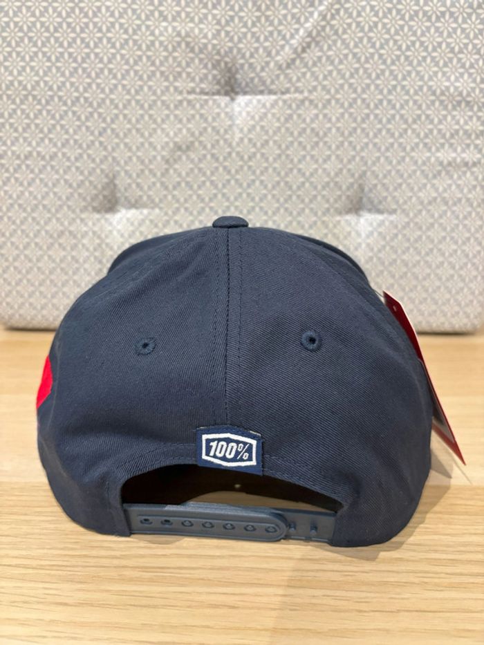 Casquette Bleue "100%" - photo numéro 2
