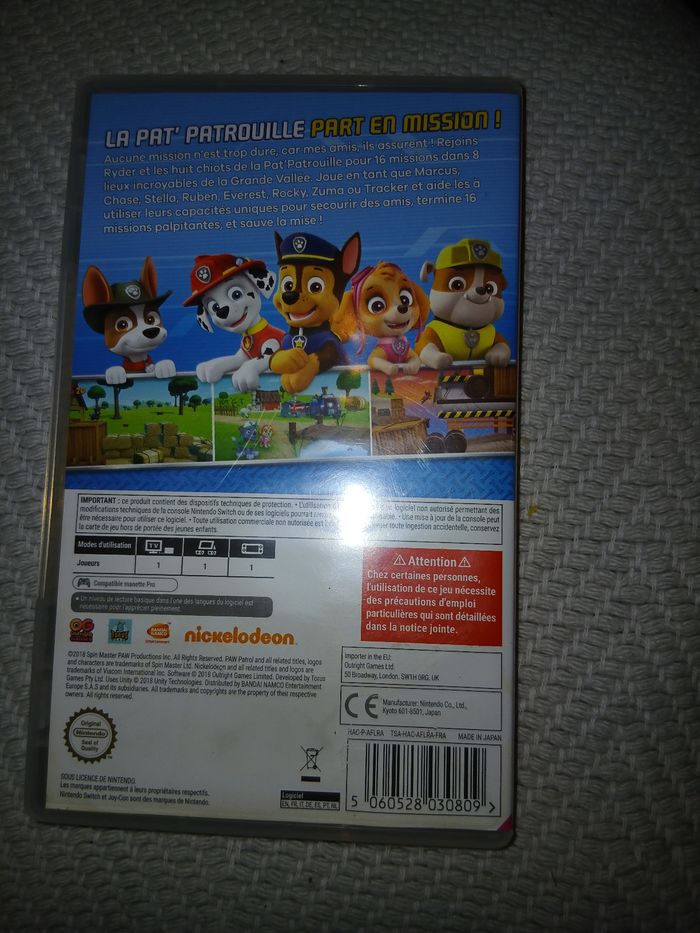 Jeux de switch Patpatrouille - photo numéro 3