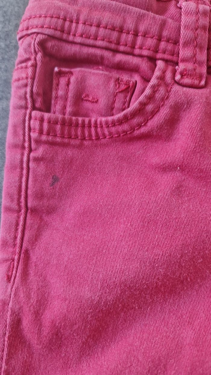 1 pantalon 1 salopette short 2 haut beige 4 ans - photo numéro 9