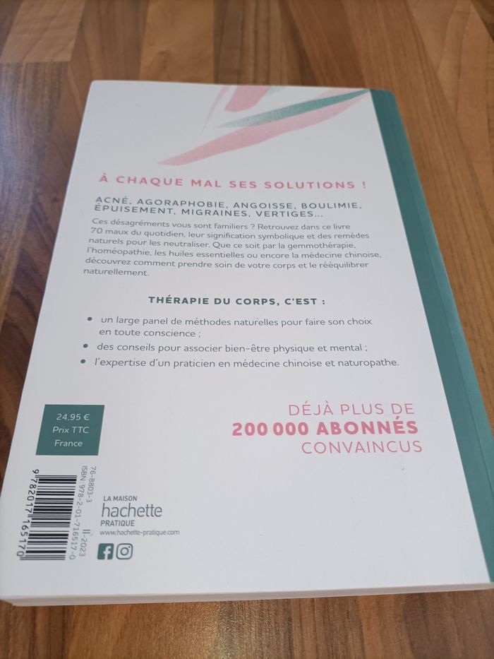 Livre Thérapie du corps 70 pathologies décryptées Pierre Meunier - photo numéro 9