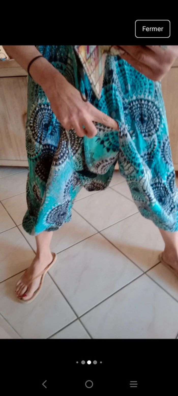 Sarouel femme 38 fantaisie c78 - photo numéro 9