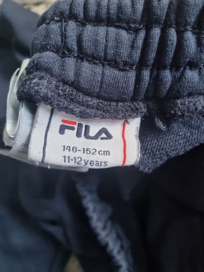 Pantalon de sport marine Fila 11-12ans - photo numéro 3