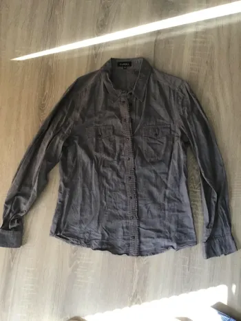 Chemise bleue Caroll