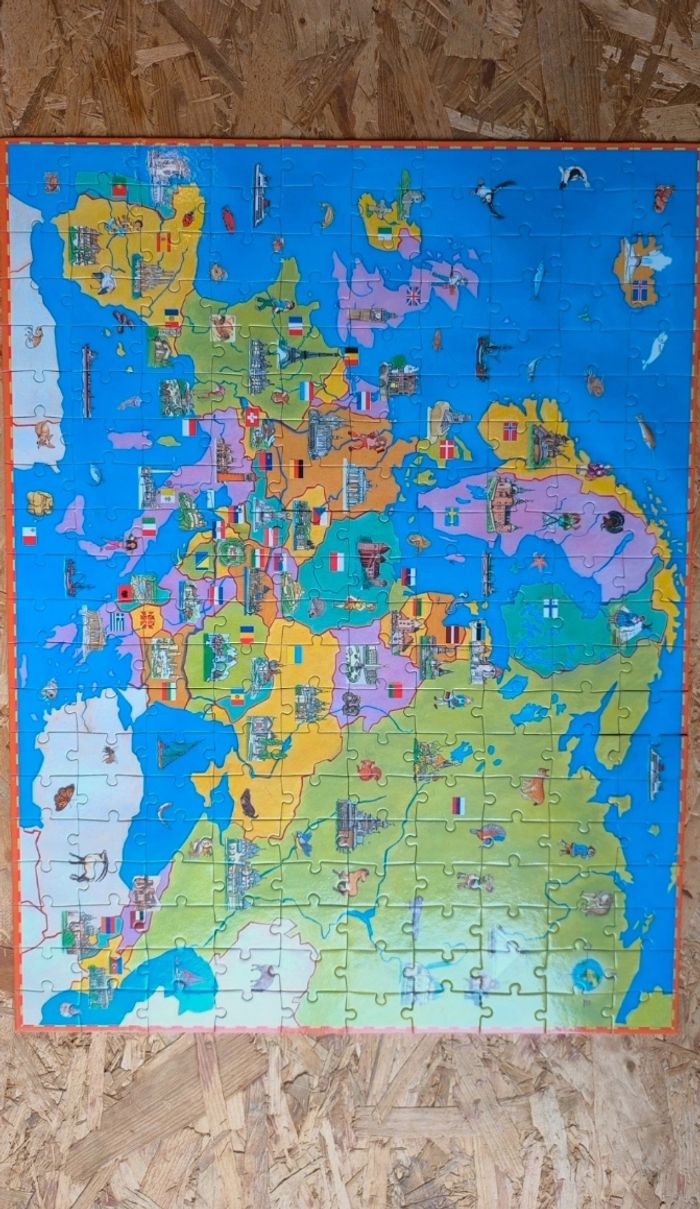 Djeco Puzzle Europe - photo numéro 2