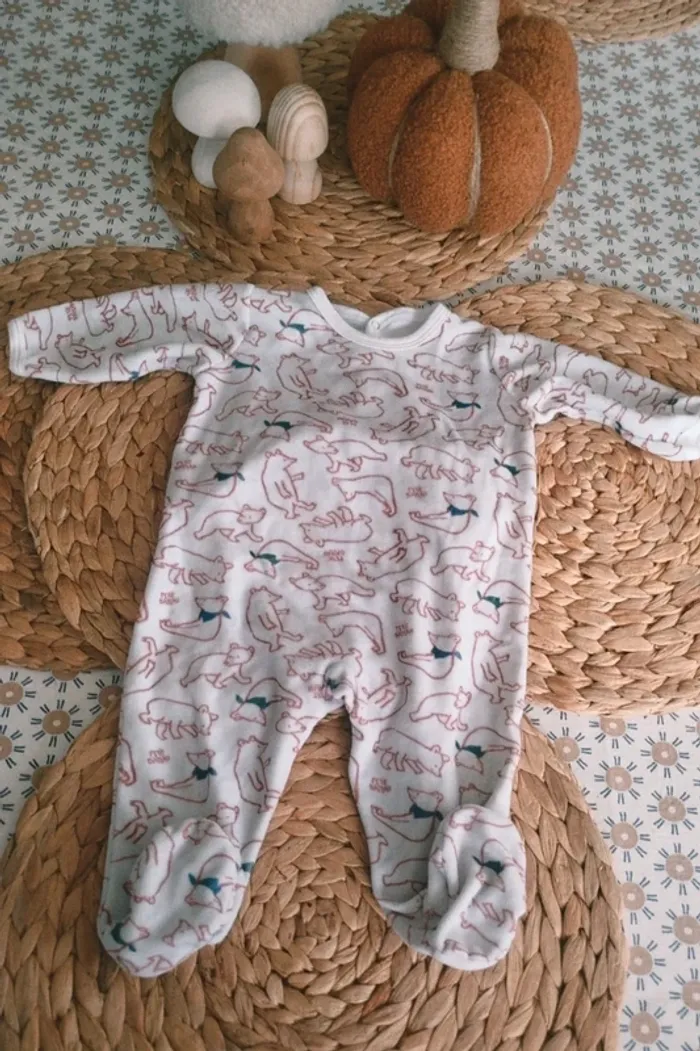 Pyjama 6 mois Petit bateau - photo numéro 3