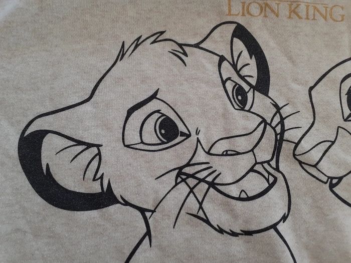 Sweat le roi lion  taille 2XS - photo numéro 5