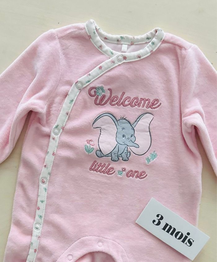 Pyjama bébé fille / orchestra - taille 3 mois 60 cm - photo numéro 2
