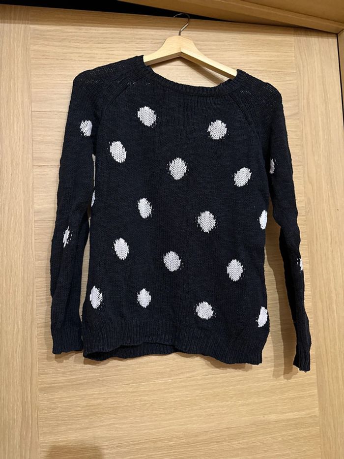 Pull d’hiver noir tailleXs  C&a