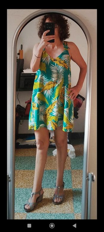 Robe courte d été femme L Y coo Paris
