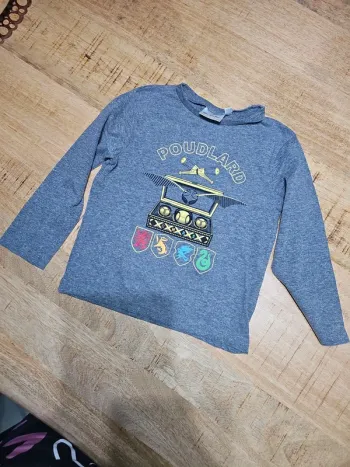 Tee shirt manches longues harry potter 5 ans garçon