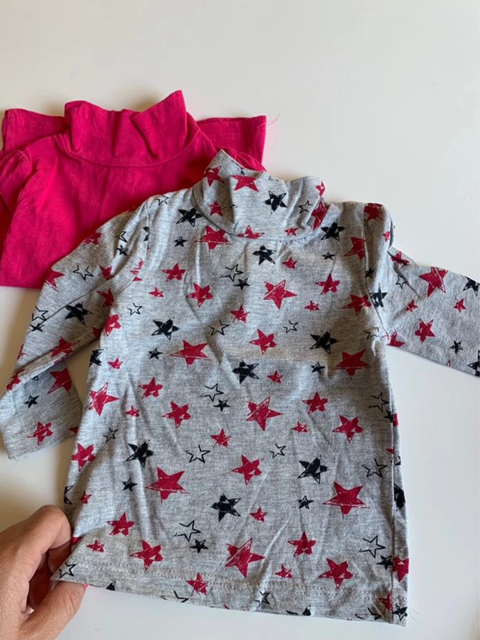 Lot teeshirt manches longues - photo numéro 2