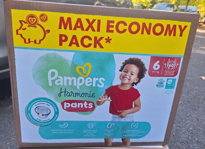 2 pampers harmonie pants maxi pack taille 6 (35€ avec le code REPRISE30) - photo numéro 2